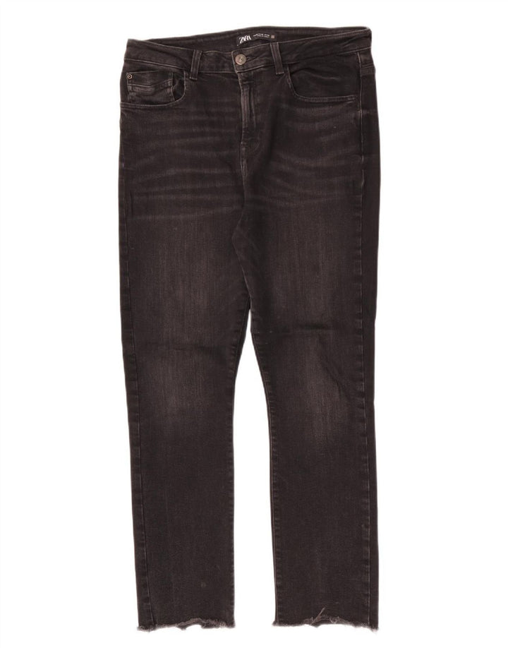 Женские джинсы узкого кроя Zara EU 40 Medium W30 L27, черные