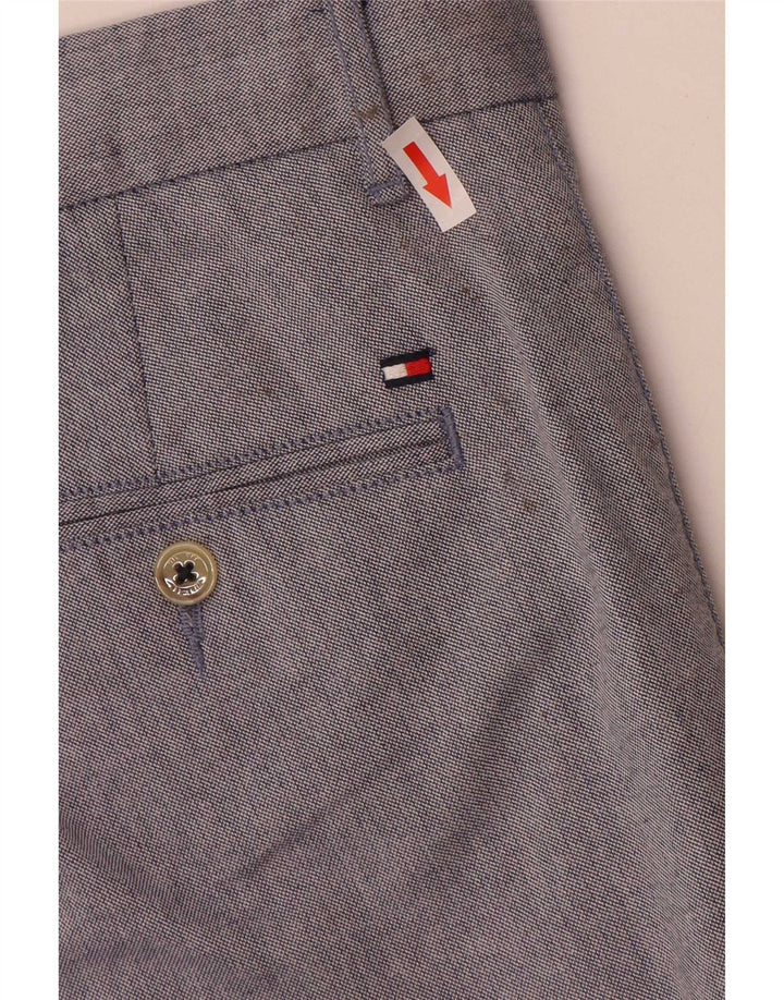 Мужские шорты чинос Tommy Hilfiger Regular W34, большие синие, хлопковые