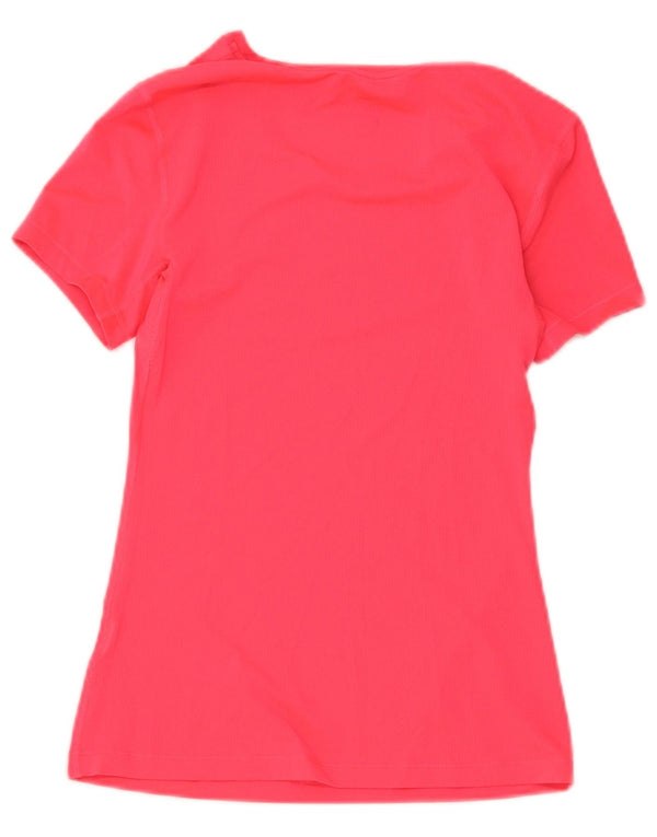 Женская футболка Nike Dri Fit Top UK 8, маленькая розовая