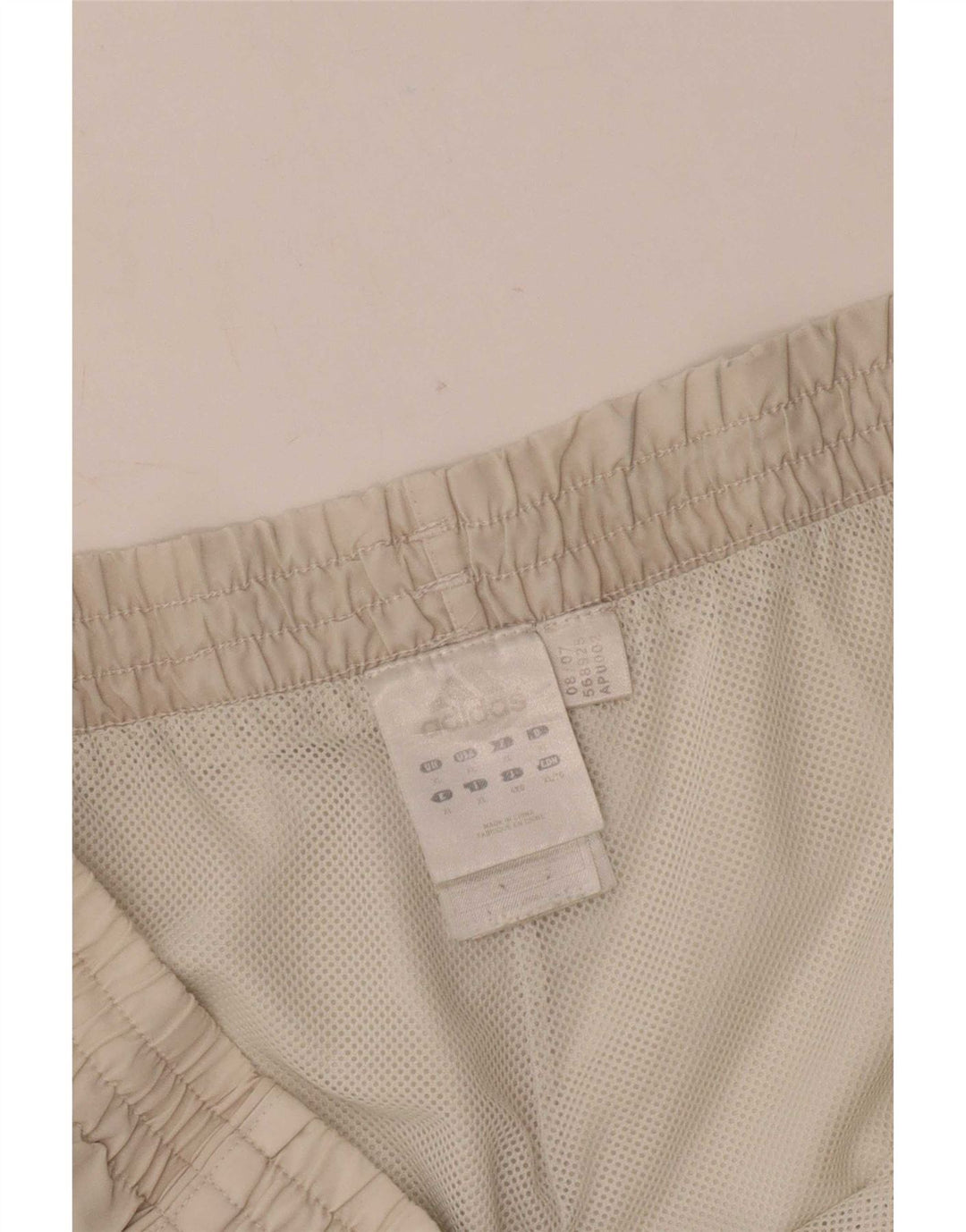 Мужские спортивные шорты Adidas XL из белого полиэстера
