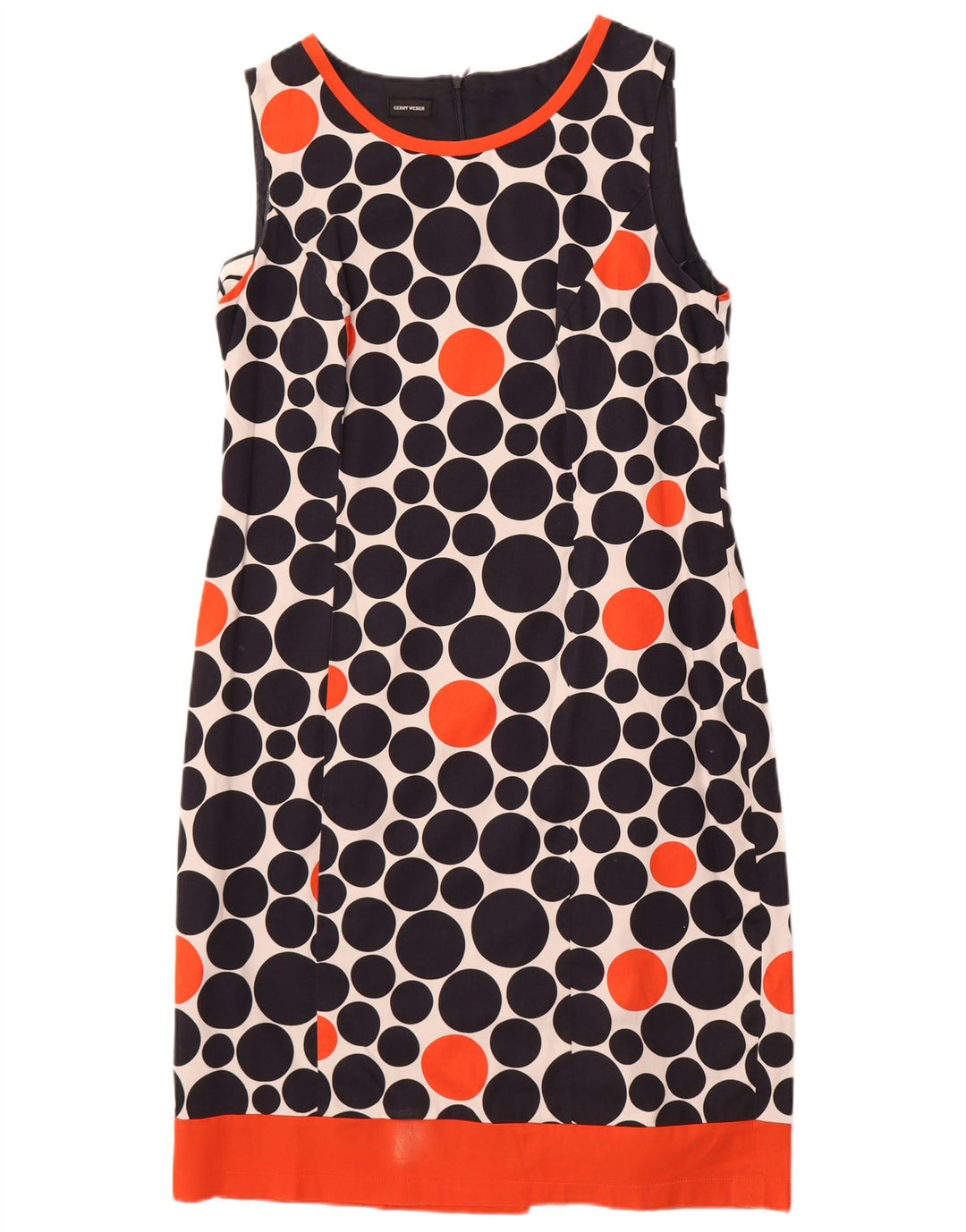 Женское платье-футляр Gerry Weber UK 16, большое разноцветное с геометрическим рисунком