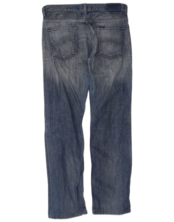 Джинсы Lee мужские прямые W32 L31 синие