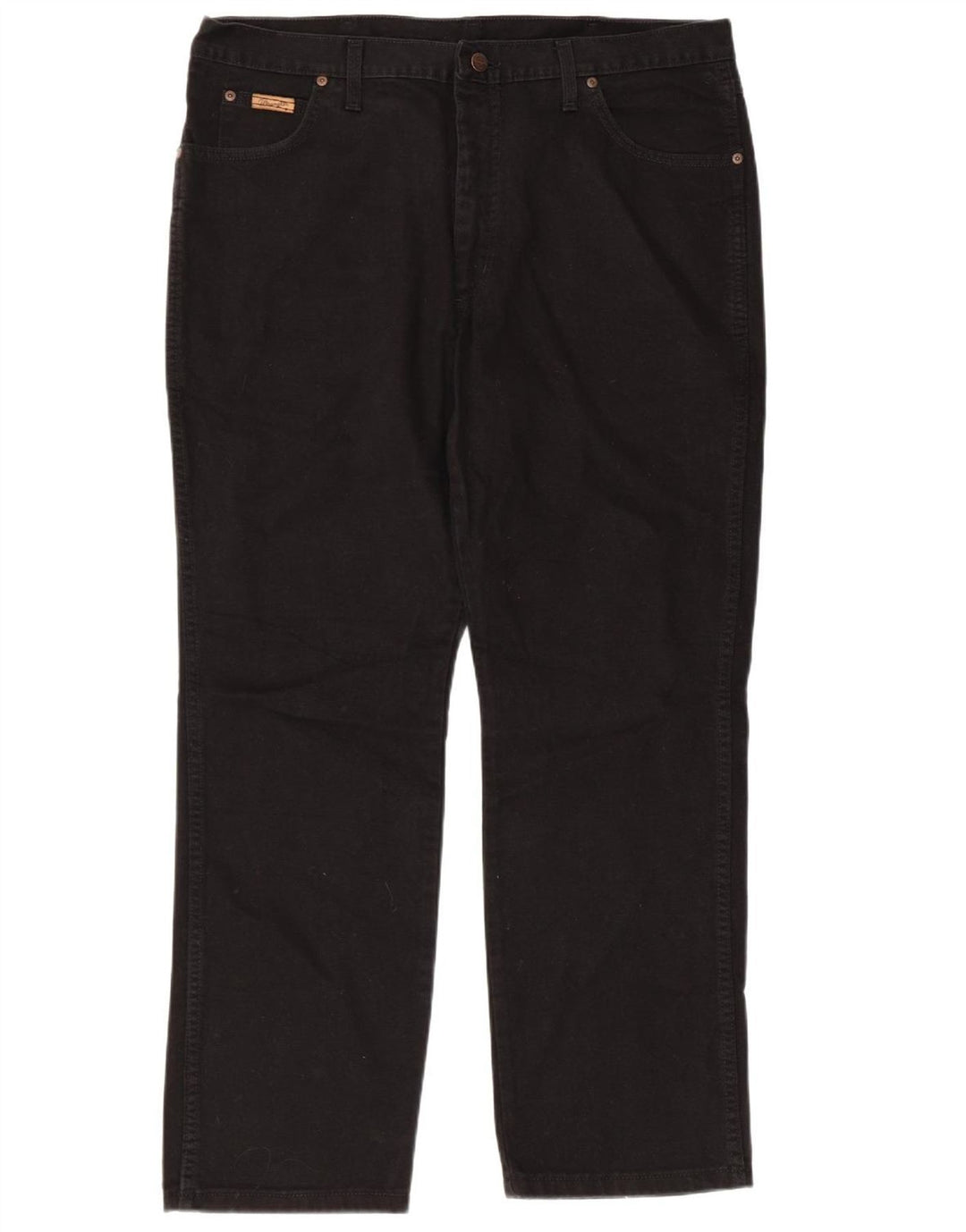 Мужские прямые джинсы WRANGLER Texas W40 L30, черный хлопок