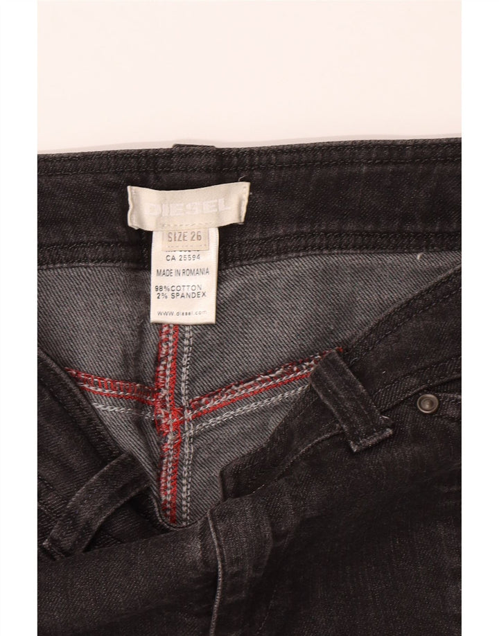 DIESEL Womens Denim Skirt W26 Small Grey Cotton Vintage Diesel and Second-Hand Diesel from Messina Hembry 