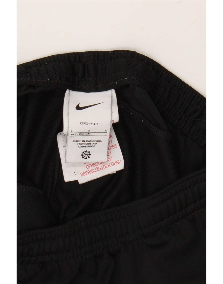 Спортивные брюки Nike для мальчиков Dri Fit, 12–13 лет, большой размер, черный полиэстер