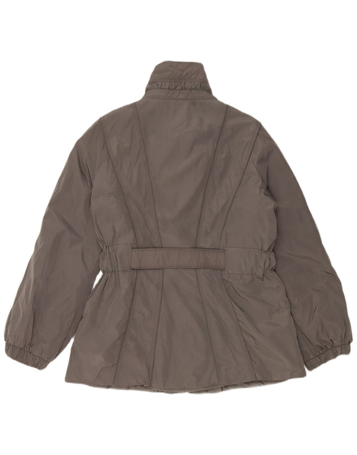 Женская стеганая куртка ZARA UK 18 XL Серая