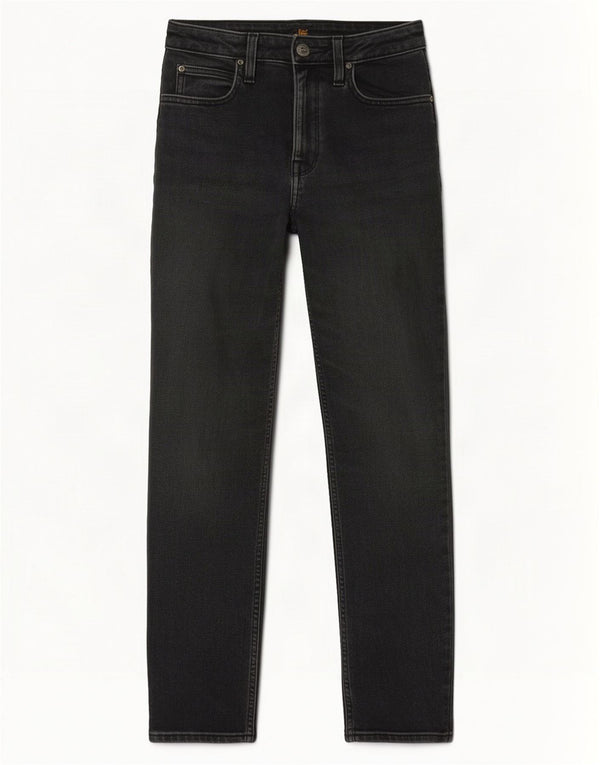Женские прямые джинсы Lee Carol W27 L27, серый хлопок