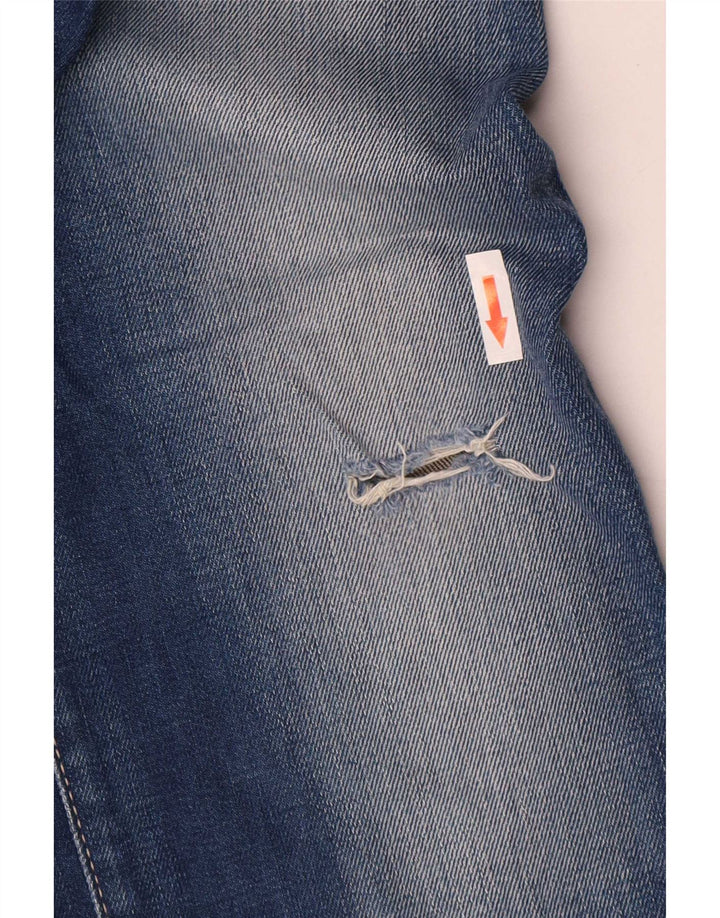 Мужские узкие джинсы Jack & Jones W32 L32 синие, хлопок