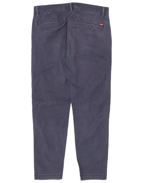 Мужские узкие брюки-чиносы Levi's W32 L30 синие, хлопок