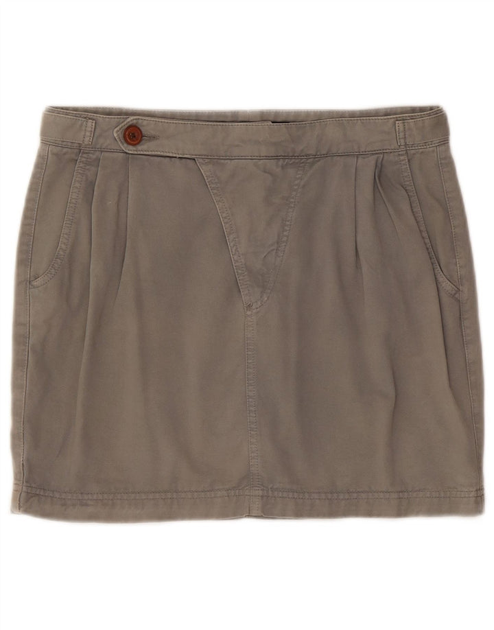 Женская мини-юбка Zara Trafaluc с завязками EU 42, большая W32, серая
