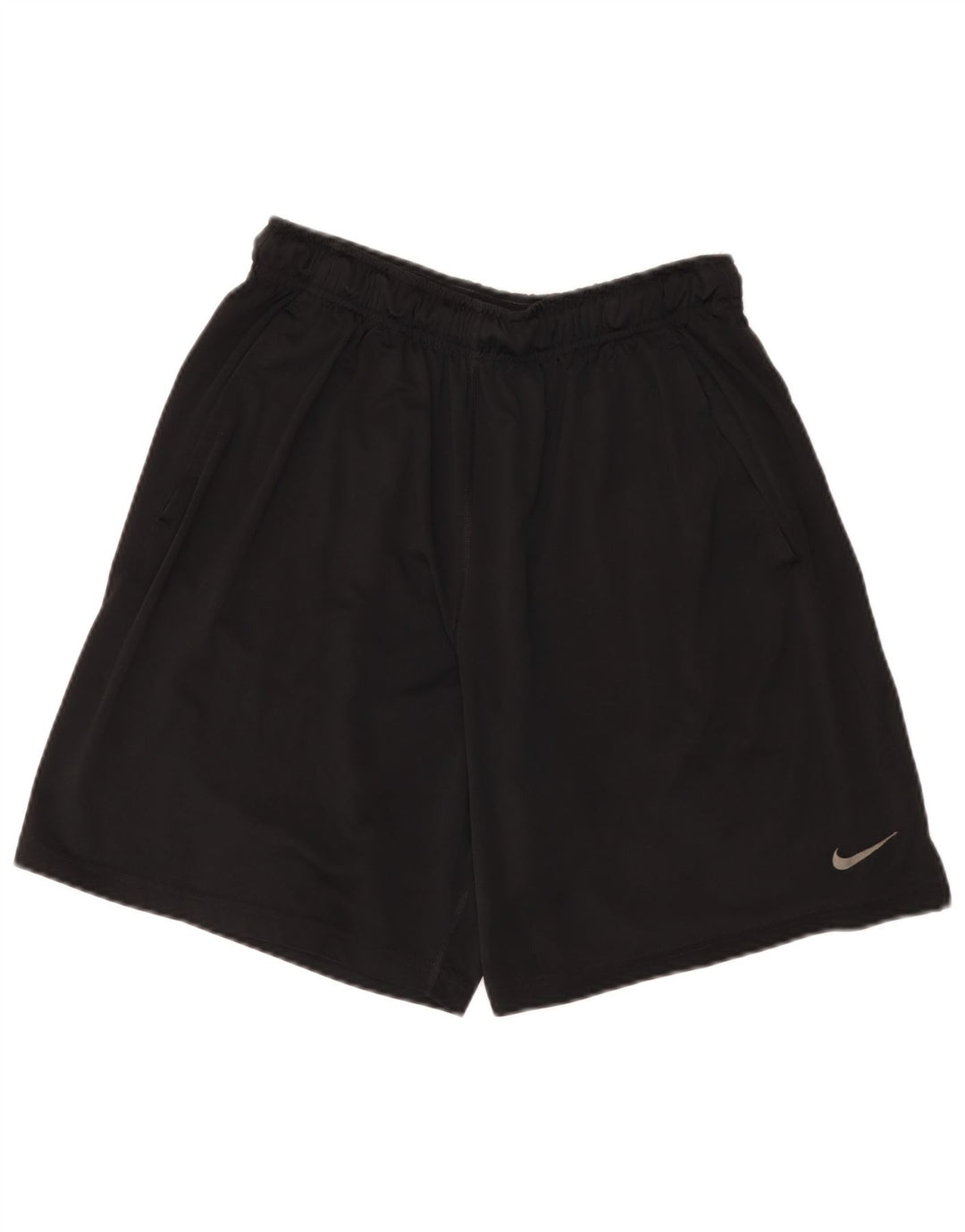 Мужские спортивные шорты Nike Dri Fit, большие черные, полиэстер