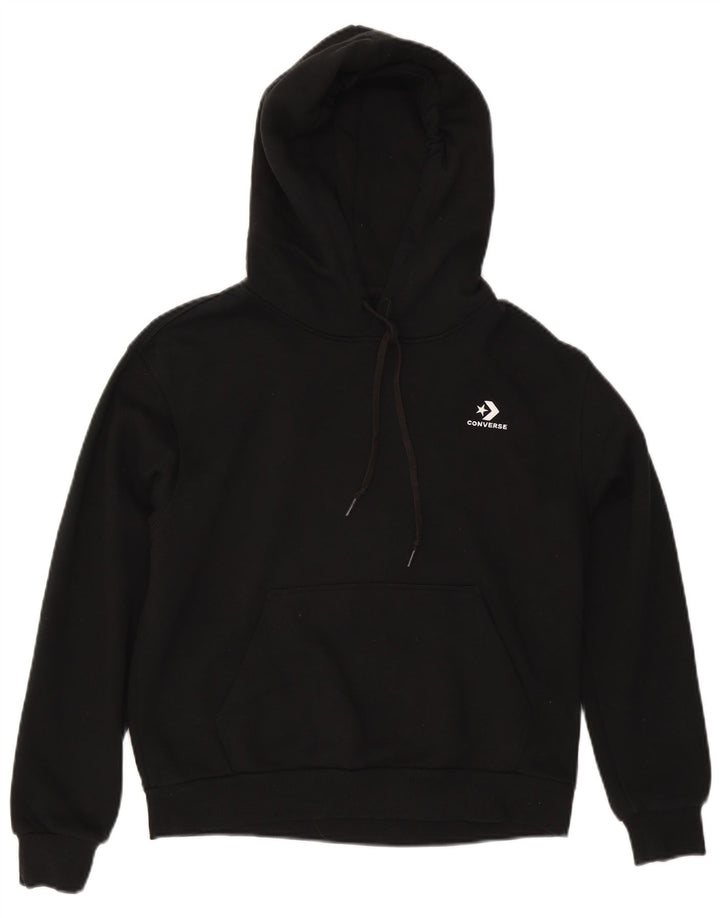 Женский джемпер с капюшоном CONVERSE UK 14, средний, черный, хлопок