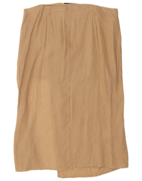 Женская юбка-саронг Zara 2XL W34 Бежевый