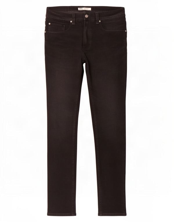 Мужские джинсы Zara Slim EU 40 Medium W31 L31, черный хлопок