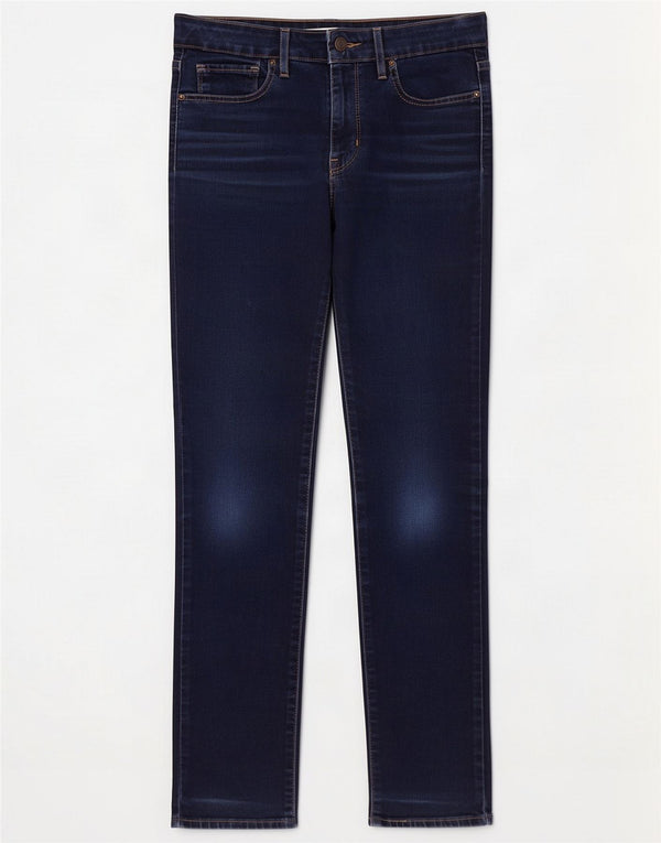 Levi's Womens 712 Slim Jeans W27 L30 Navy Blue Cotton