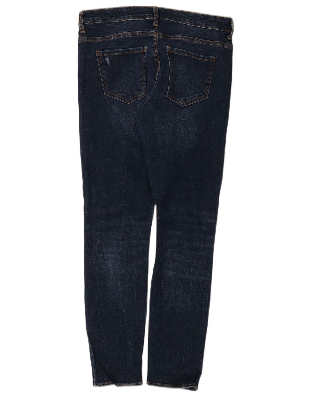 Женские потертые джинсы скинни Zara EU 40 Medium W30 L28 Синие