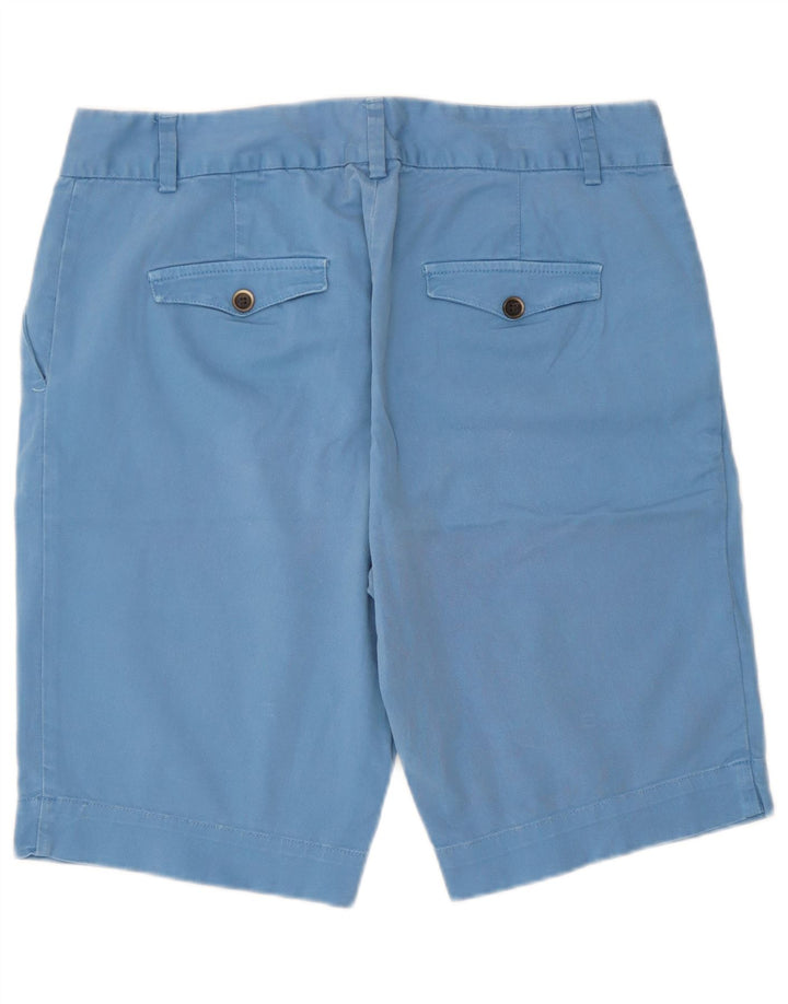 Женские шорты чинос Zara, большие, синие, хлопок, W30
