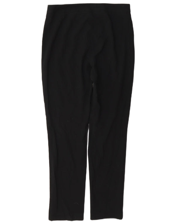 Женские прямые повседневные брюки Marks & Spencer UK 10, маленькие W32 L29, черные