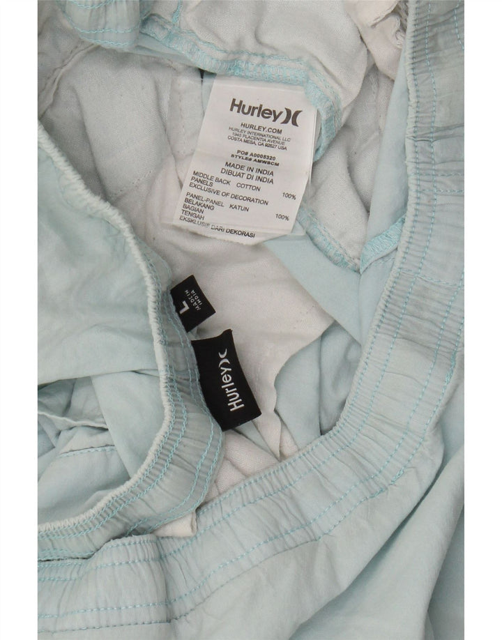 Мужские шорты чинос Hurley, большие, W36, синие, хлопок