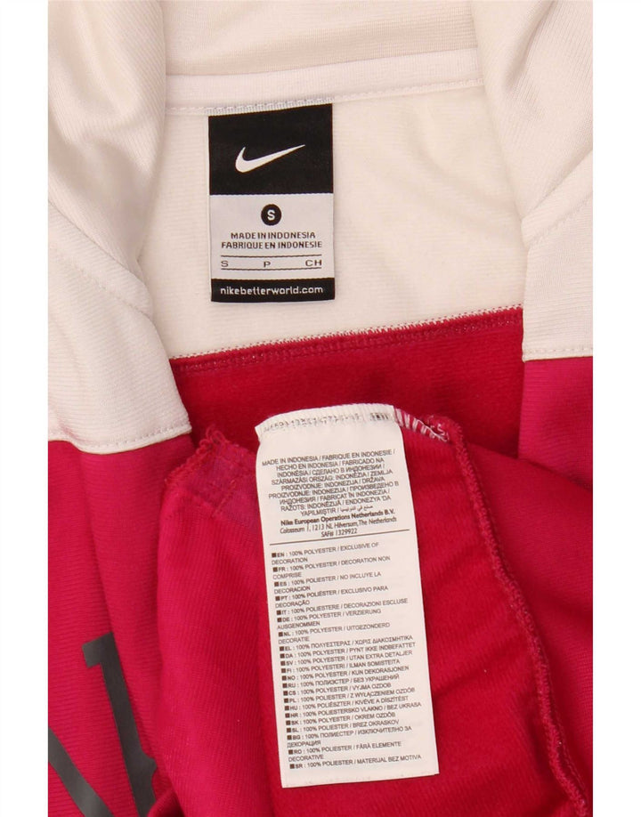 Женский спортивный костюм с графическим рисунком Nike UK 10, маленький розовый цвет с блоками