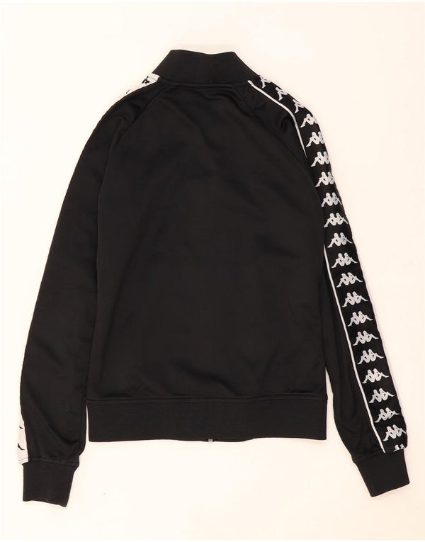 Женский спортивный костюм Kappa с графическим рисунком UK 6 XS, черный с цветными блоками