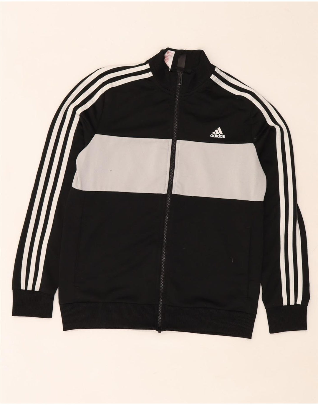 Спортивный костюм Adidas для мальчиков 13-14 лет Черный с цветными блоками