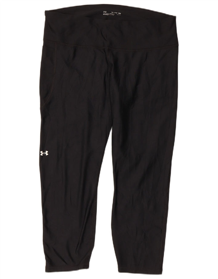 Женские леггинсы UNDER ARMOR UK 20 2XL, черный полиэстер