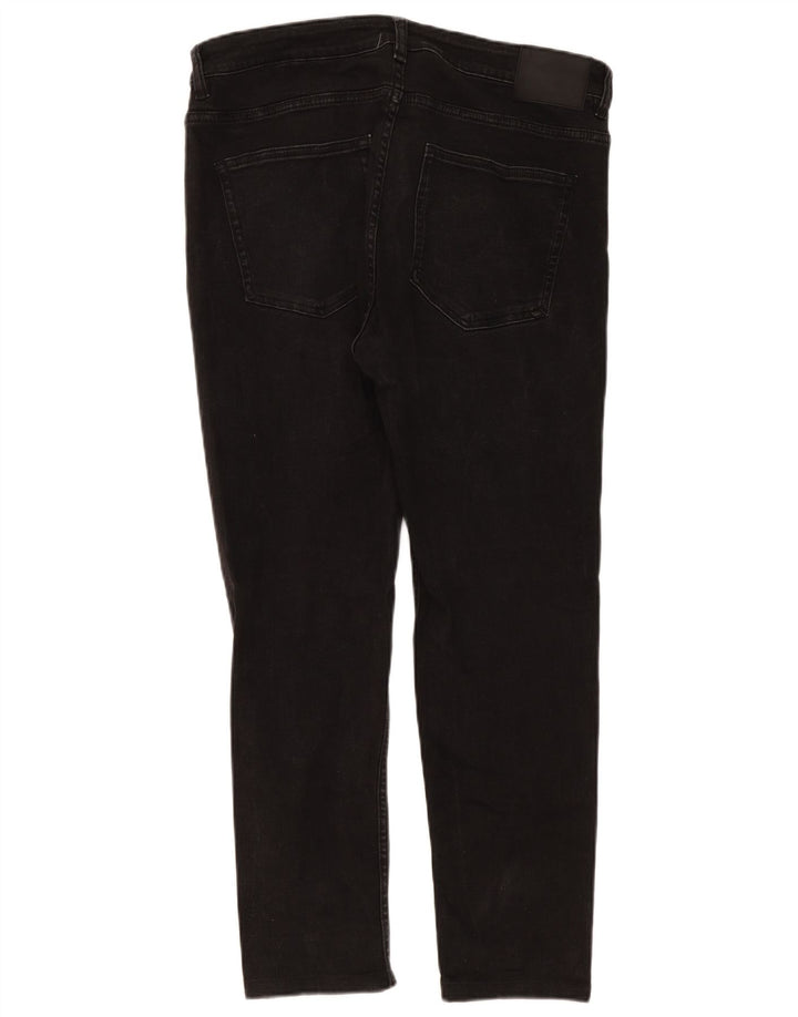 Мужские джинсы Zara Slim EU 46 XL W36 L28 черные