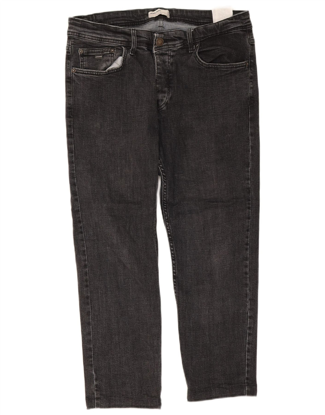 Мужские укороченные джинсы Jack & Jones W34 L25 серые
