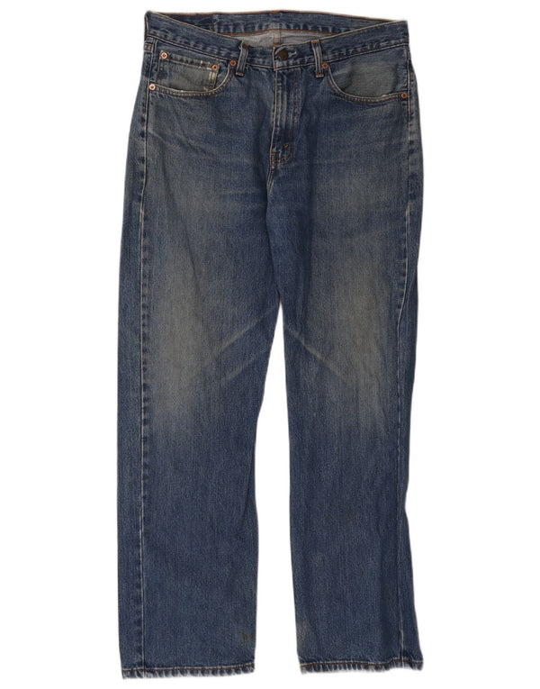 Мужские прямые джинсы LEVI'S 751 W34 L30 синие