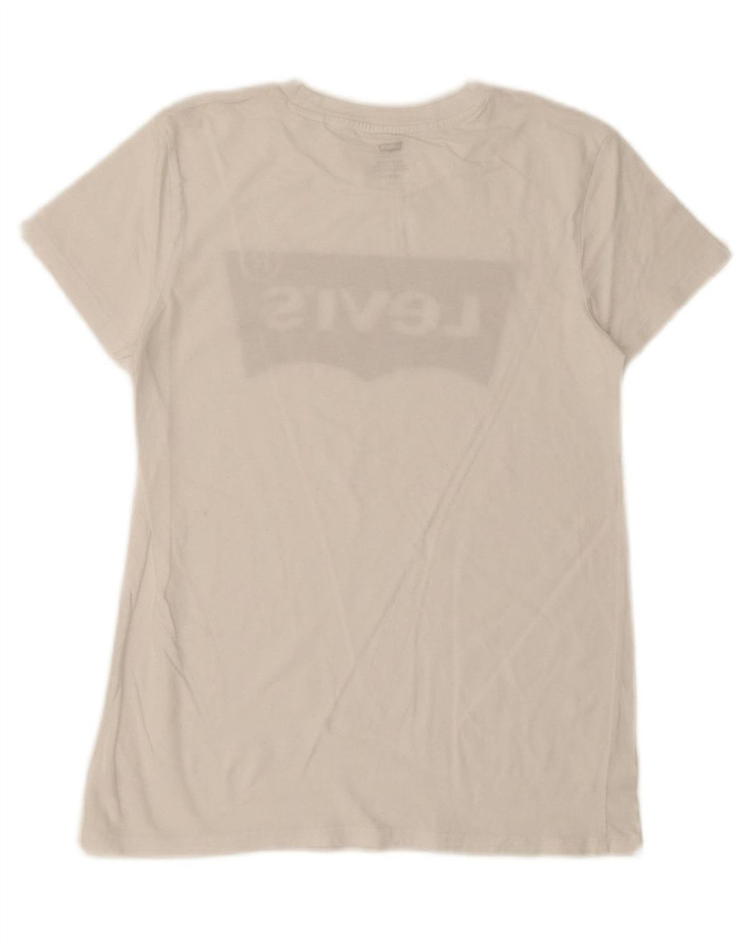 LEVI'S Mens Graphic T-Shirt Top XS White Cotton