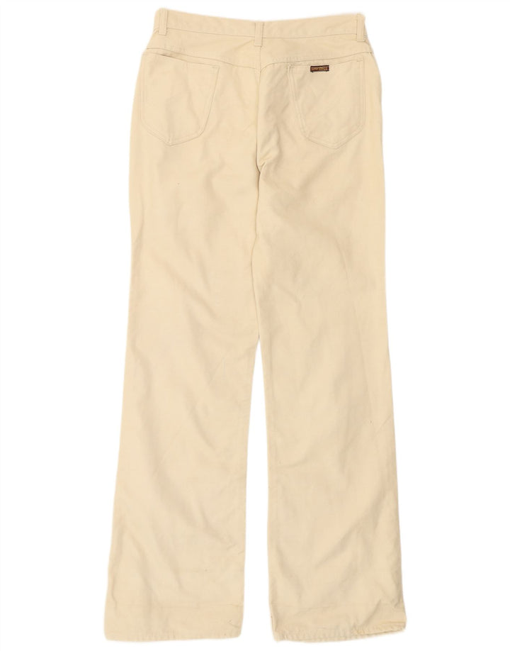 Мужские джинсы Bootcut с винтовкой W38 L36, белый хлопок