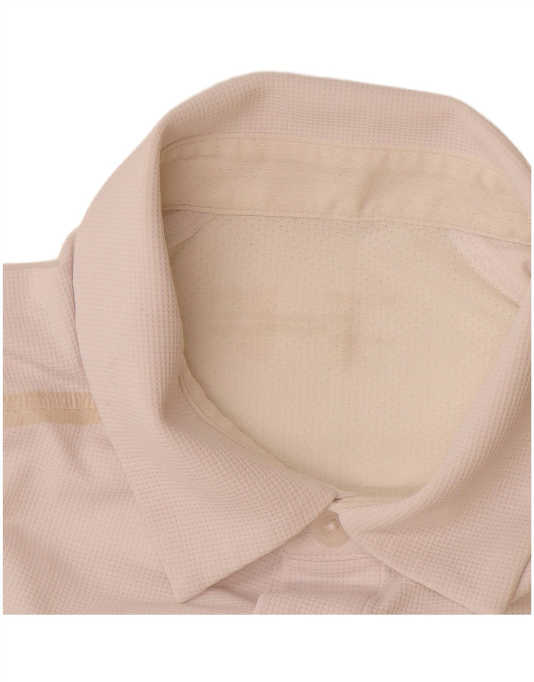 Мужская рубашка-поло UNDER ARMOR среднего розового цвета с цветными блоками