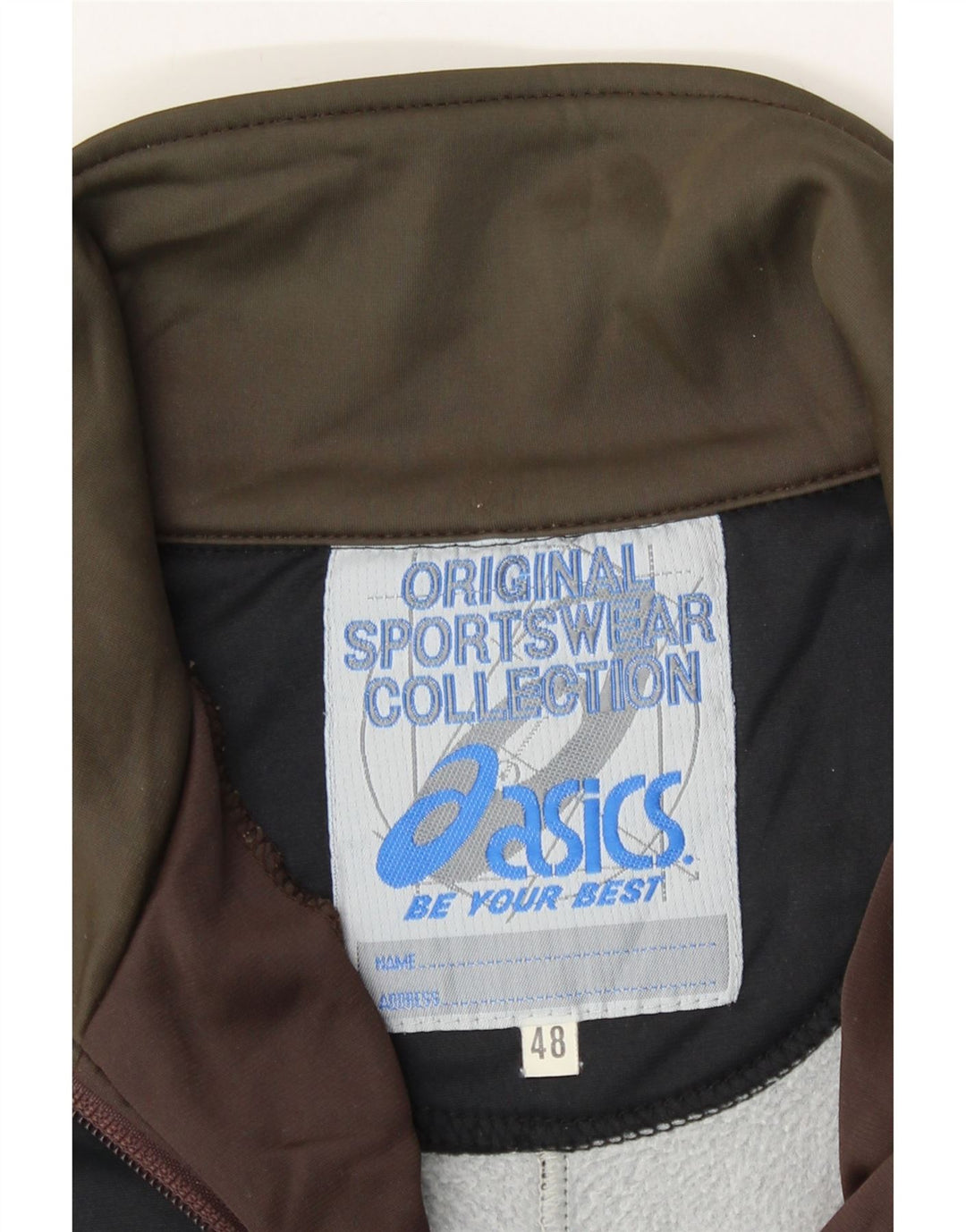 Мужской винтажный спортивный костюм ASICS IT 48 Medium Green Colorblock