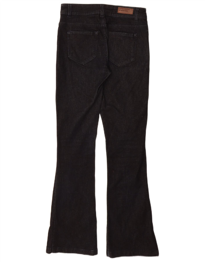 Женские джинсы Benetton Bootcut W27 L30 Темно-синие, хлопок