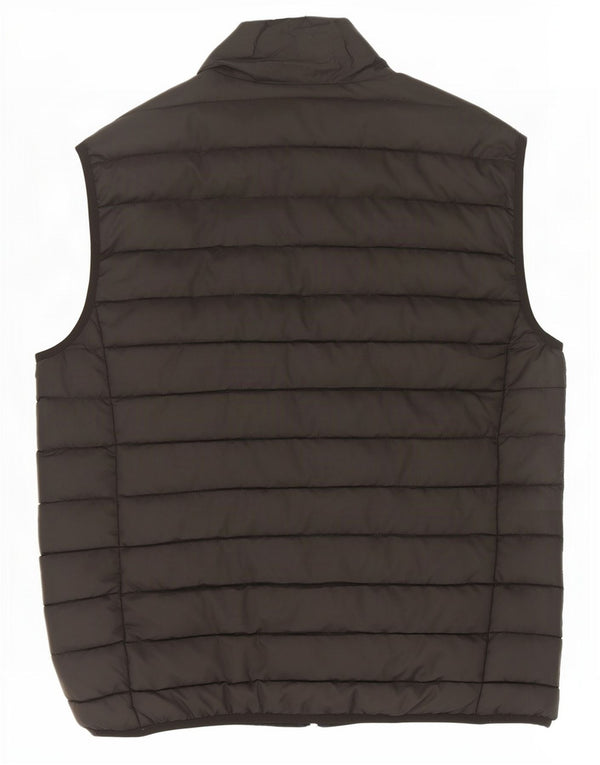 Zara Mens Padded Gilet UK 42 XL Black
