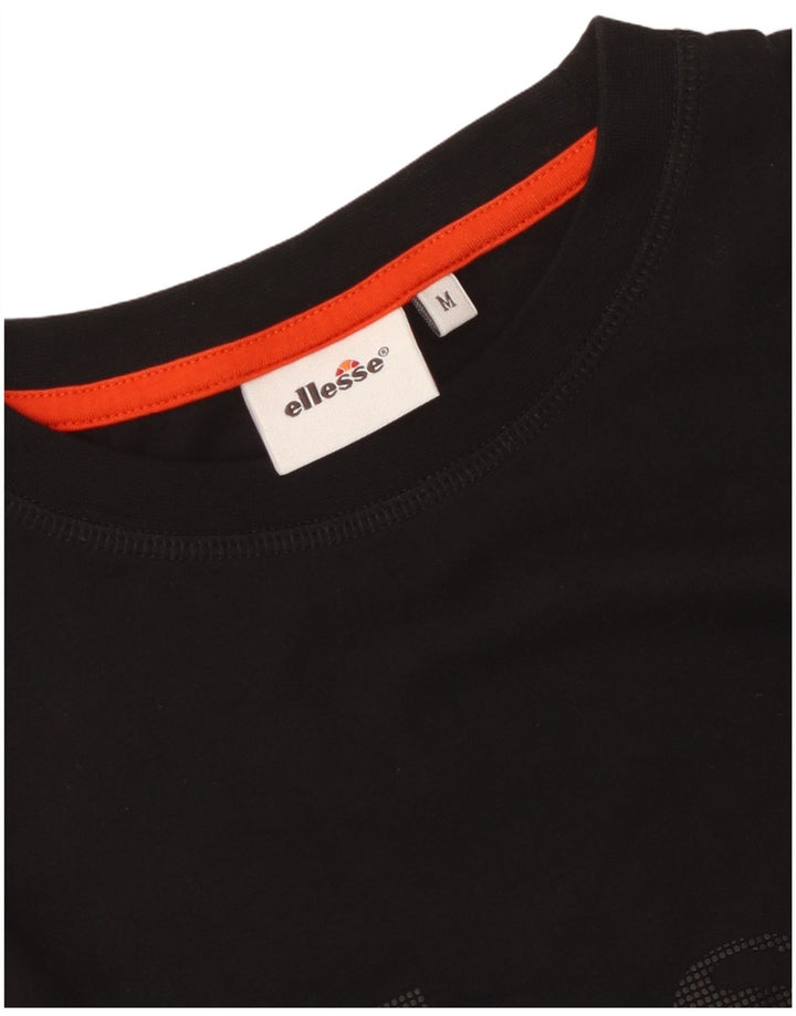 Женская футболка с рисунком Ellesse Top UK 14, средний черный
