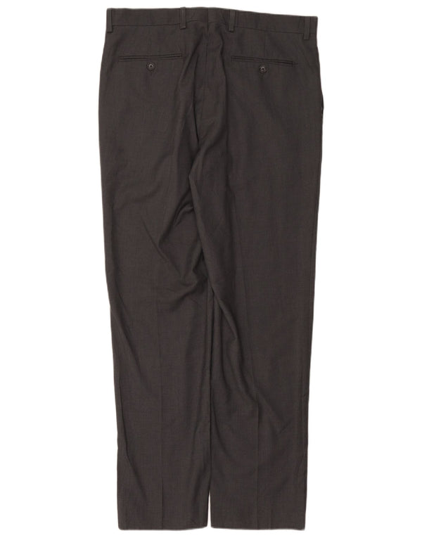 Мужские прямые брюки RALPH LAUREN W34 L32, серый полиэстер