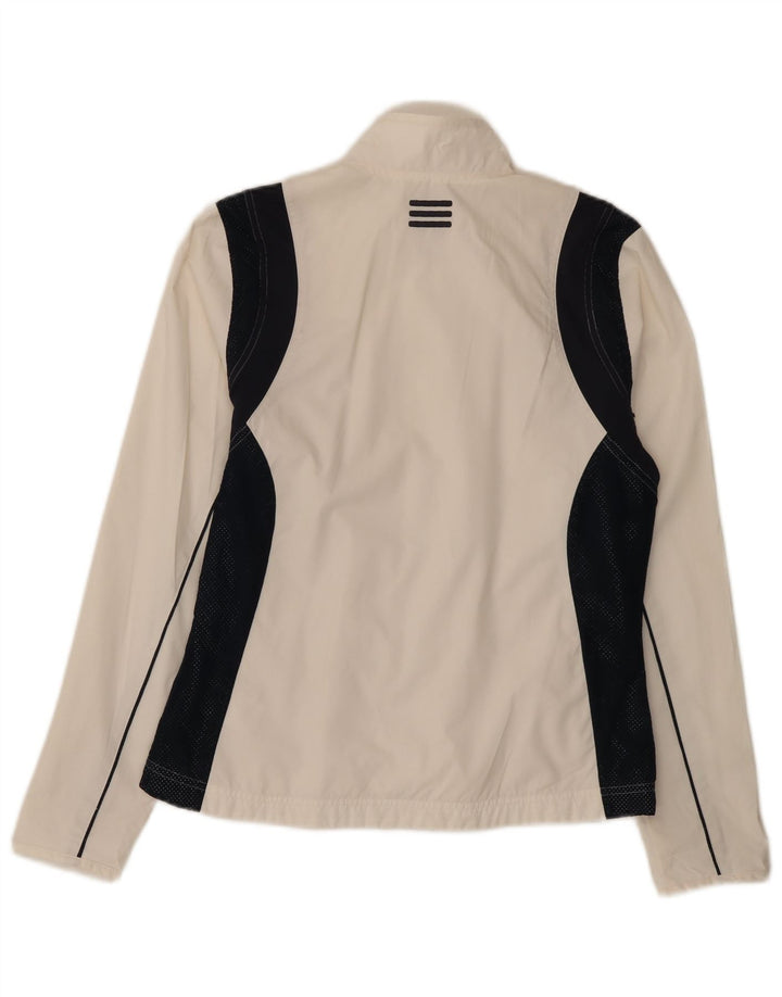 Женский спортивный костюм ADIDAS Top Jacket UK 12 Medium White Colorblock
