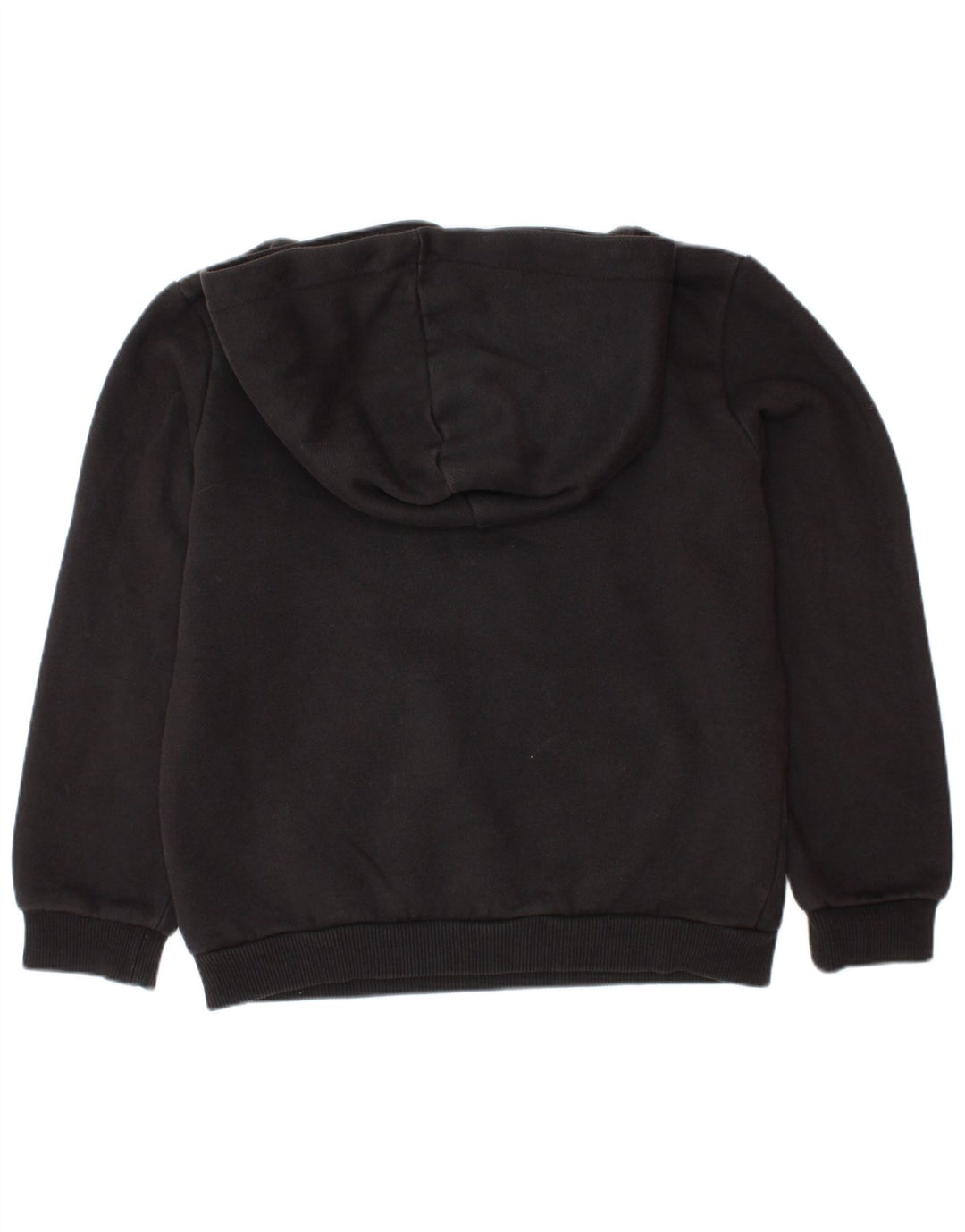 Толстовка с капюшоном PUMA для мальчиков 7-8 лет, черный хлопок