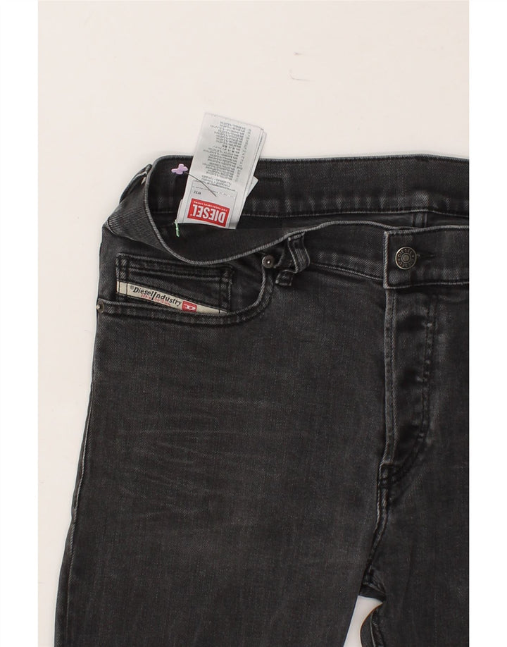 Мужские узкие джинсы DIESEL W32 L32, черный хлопок
