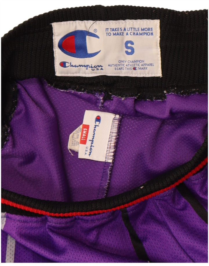 Мужские шорты Champion Mitchell&Ness NBA Los Toronto Raptors, маленькие фиолетовые