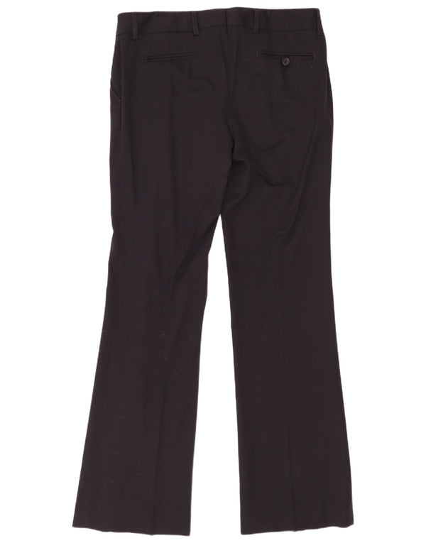 Женские брюки Gant Bootcut UK 12, средние W34 L33, черная шерсть