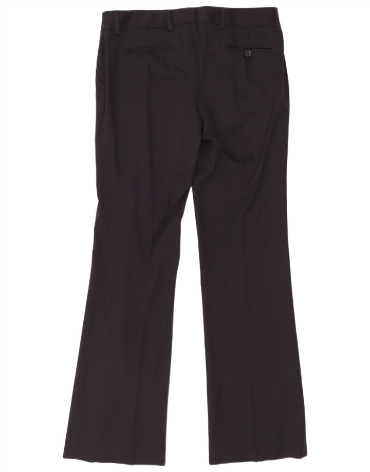 Женские брюки Gant Bootcut UK 12, средние W34 L33, черная шерсть