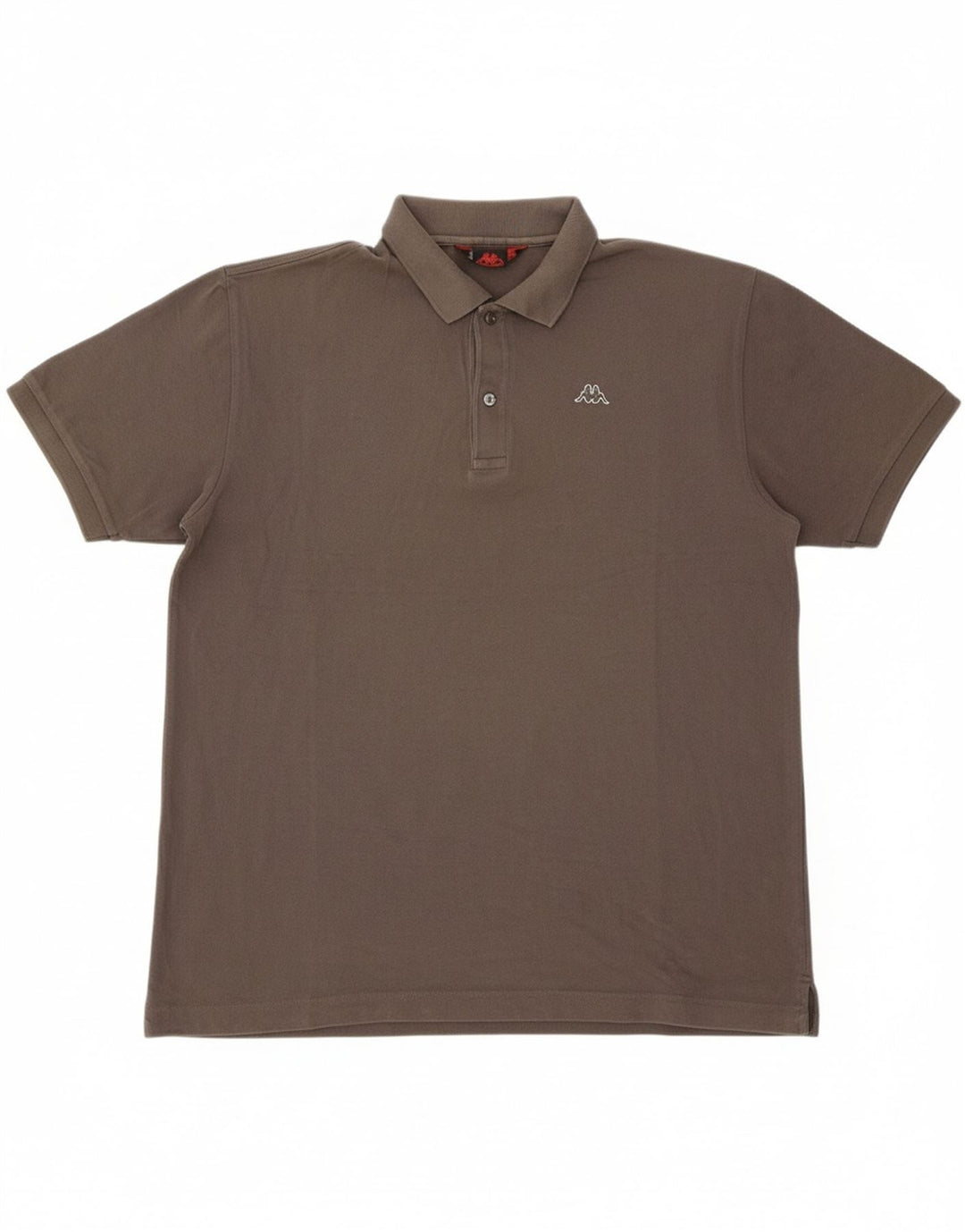 KAPPA Mens Polo Shirt XL Grey Cotton