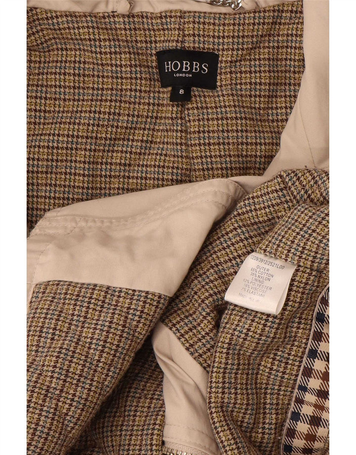 Женская парка оверсайз Hobbs UK 8, маленькая, бежевый, хлопок