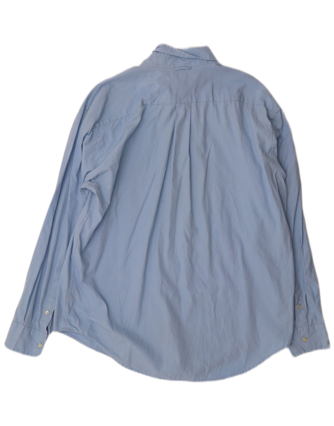 TOMMY HILFIGER Mens Shirt XL Blue Cotton Classic