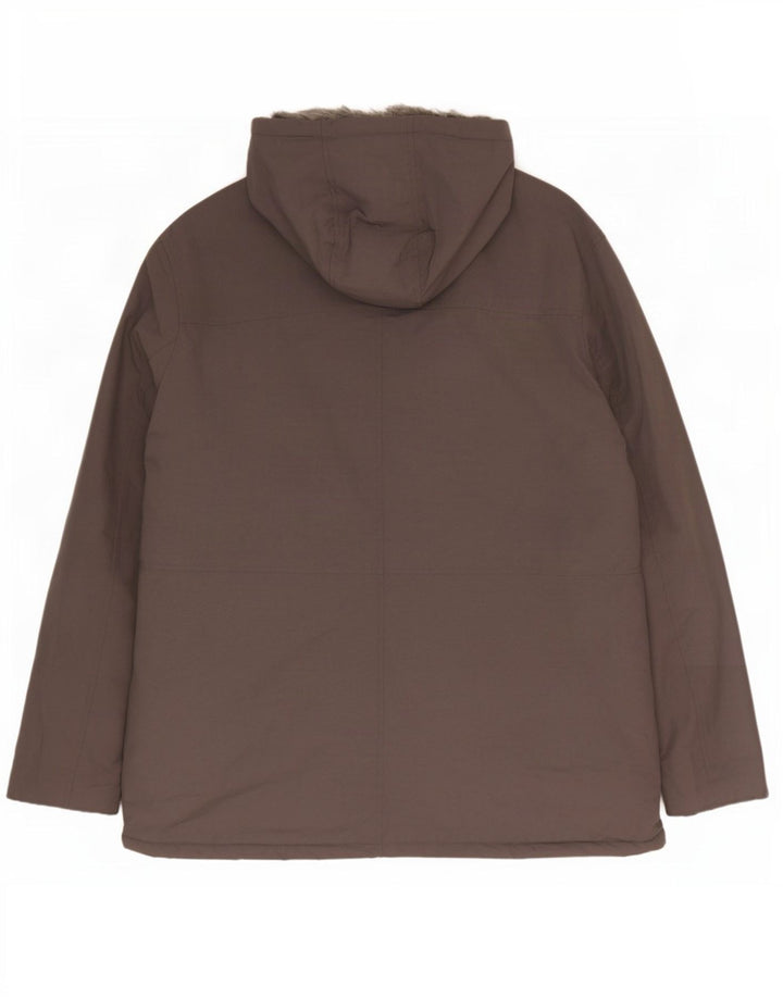 Refrigiwear Мужская парка с капюшоном UK 46 3XL Серый