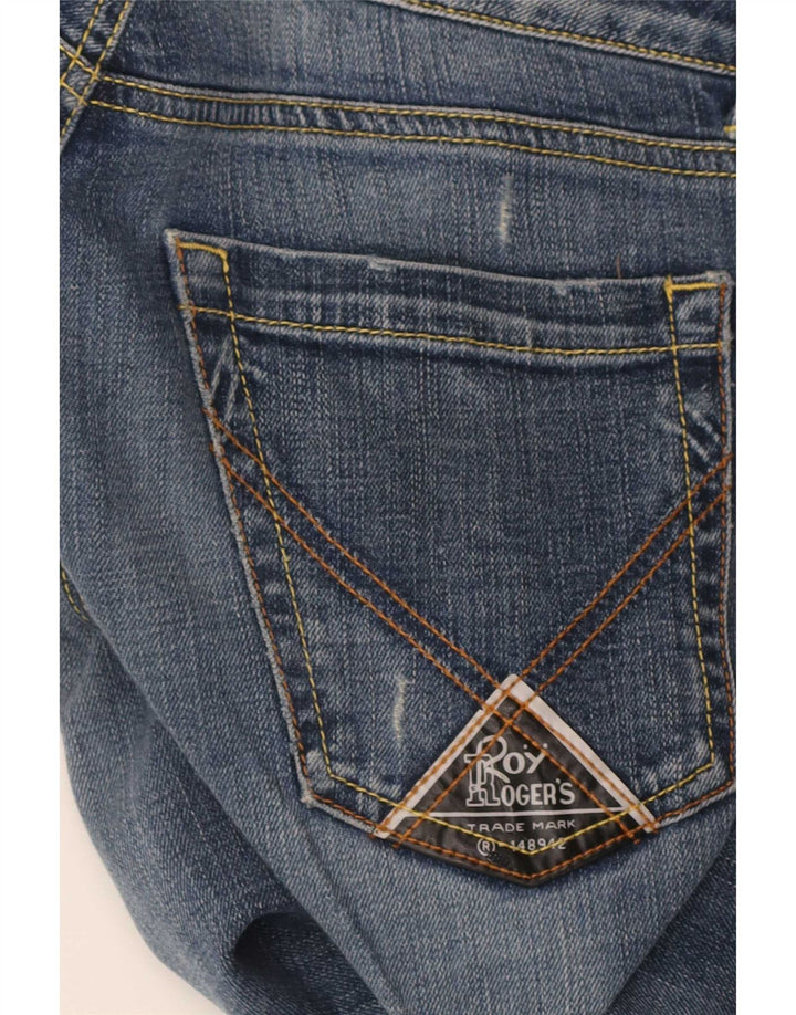 Женские зауженные джинсы Roy Rogers Seven Bell W27 L29 синие