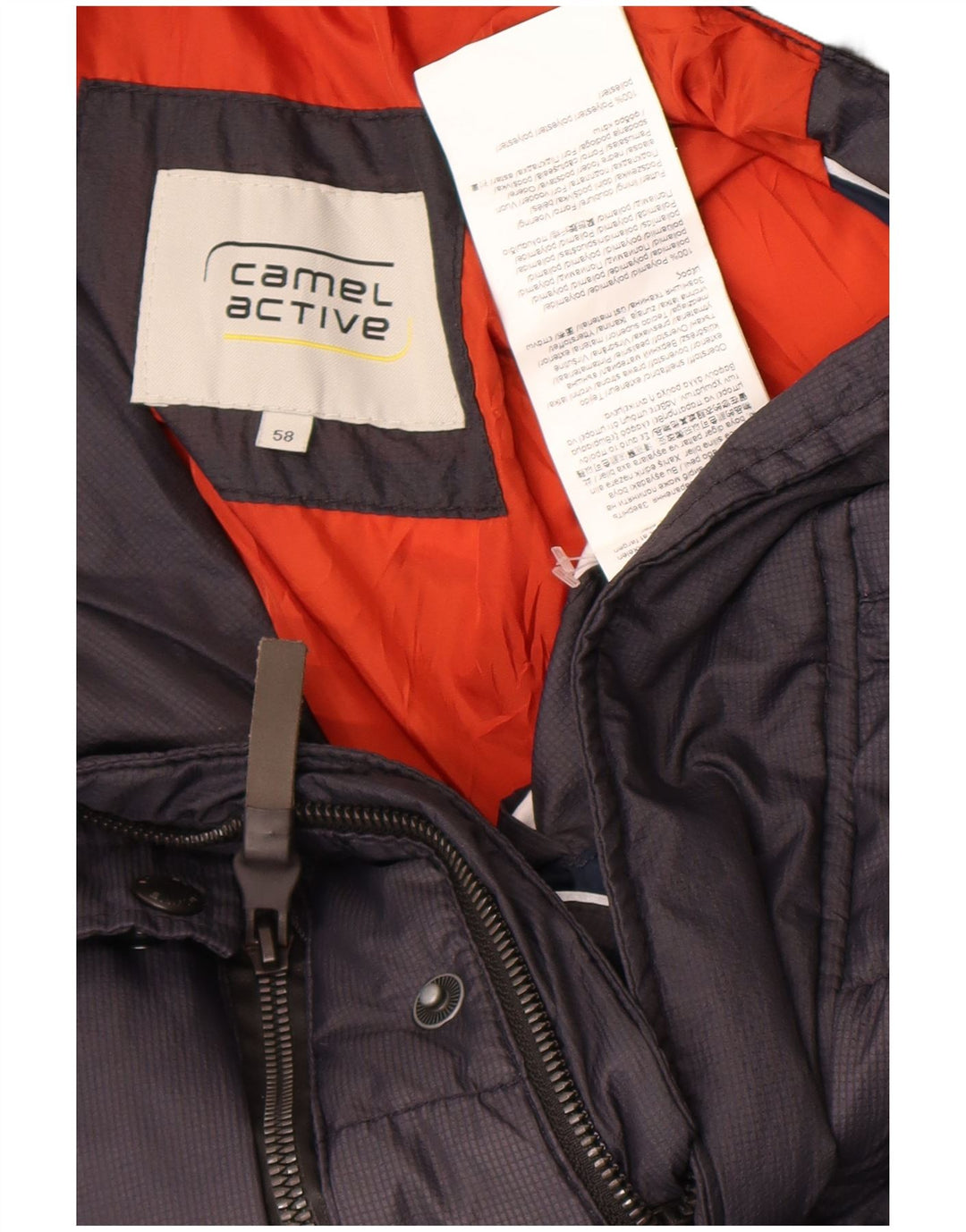 Мужская стеганая куртка Camel Active IT 58 4XL Серый Полиамид